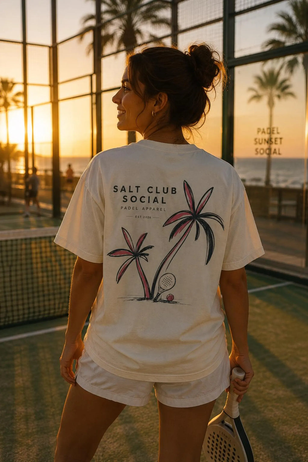 Salt Club Palm Court Tee
