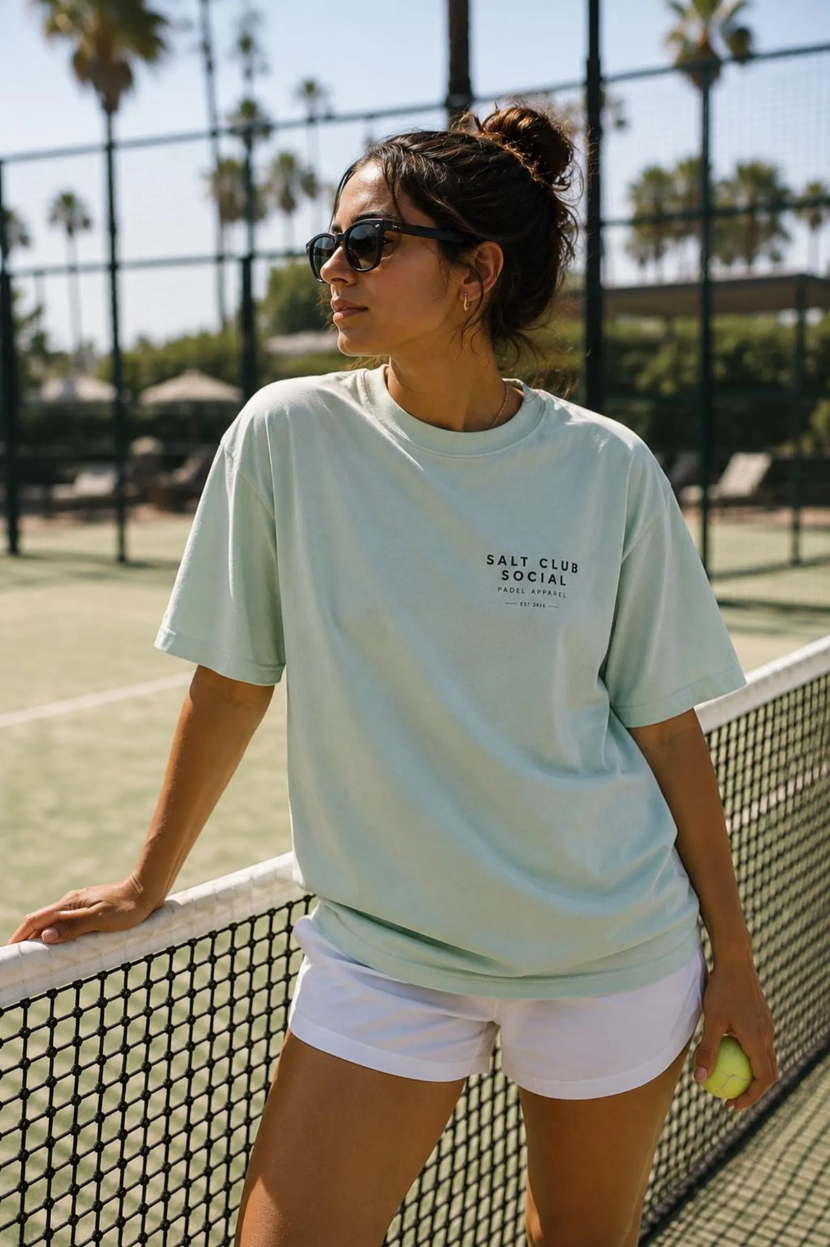 Salt Club Palm Court Tee