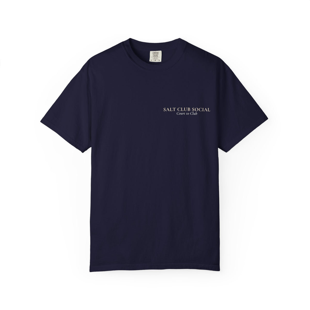 Vitamin P graphic T-shirt | Salt Club Social logo tee, Padel T shirt