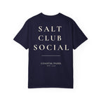 Salt Club Social T-Shirt | Coastal Padel Typography Tee