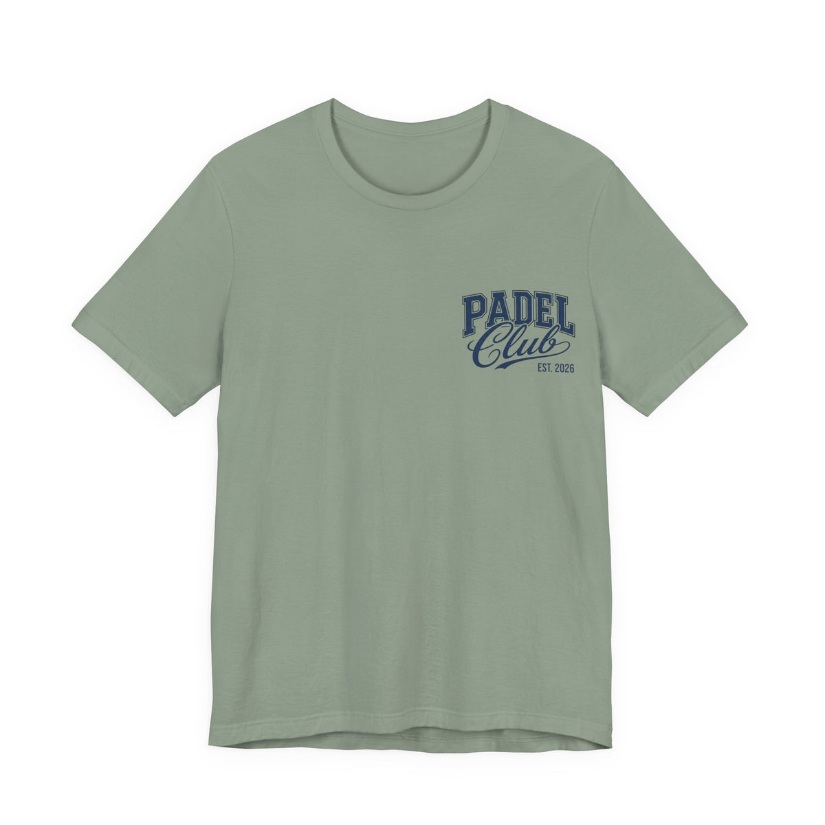 Padel Club Graphic Tee, Padel Rackets, Palm Trees, Court Design, Varsity T-shirt