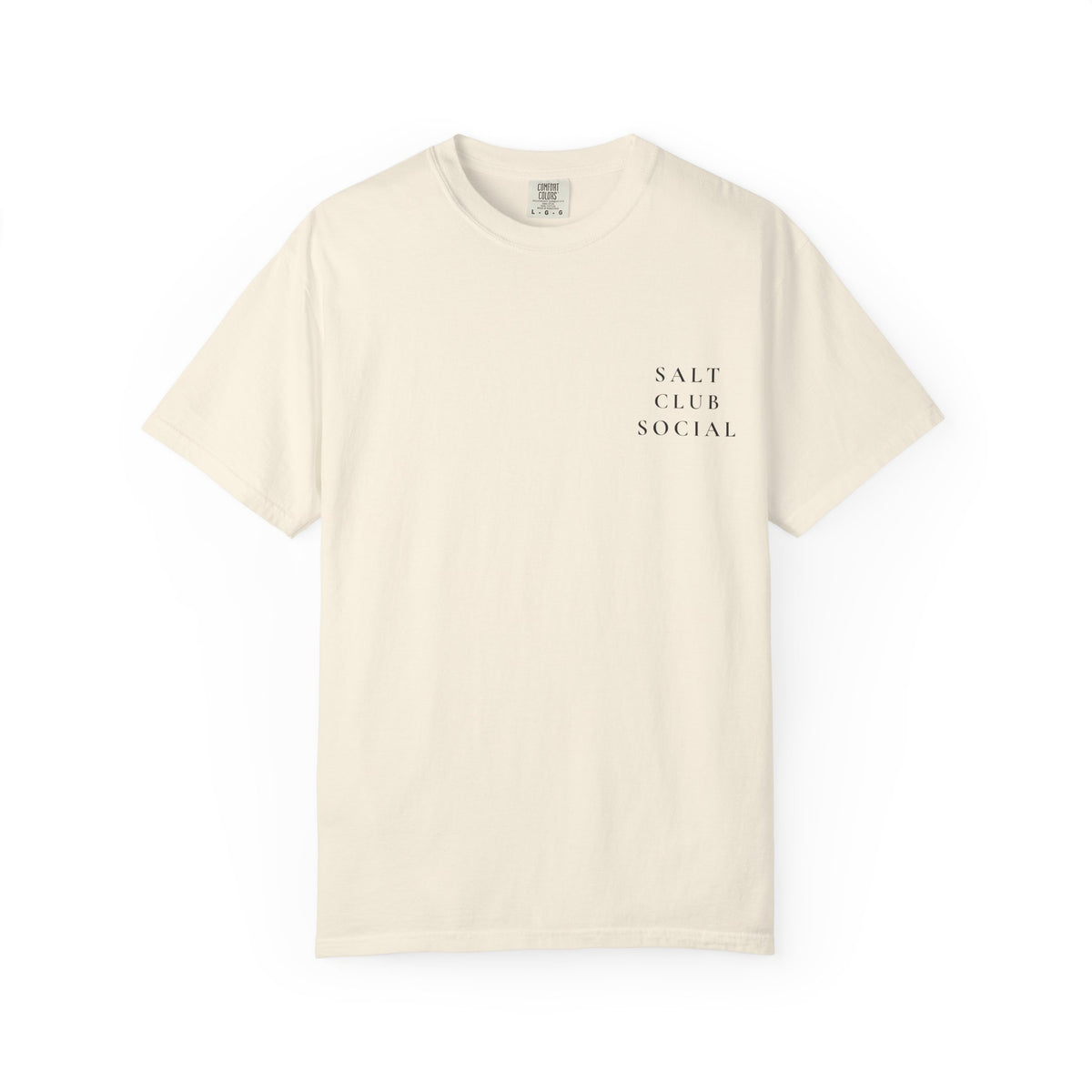 Salt Club Social T-Shirt | Coastal Padel Typography Tee