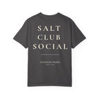 Salt Club Social T-Shirt | Coastal Padel Typography Tee