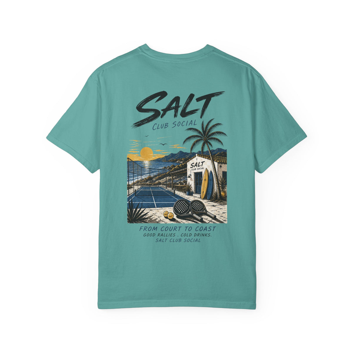 Salt Club Coastal Court Tee