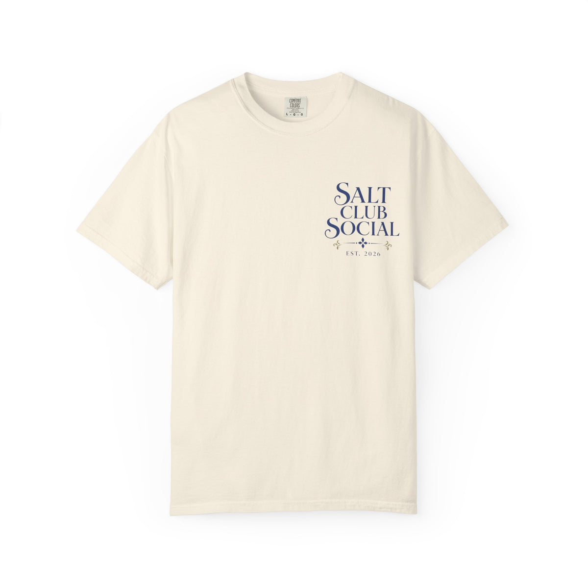 Salt Club Social Ornamental Lemon Tile T-Shirt