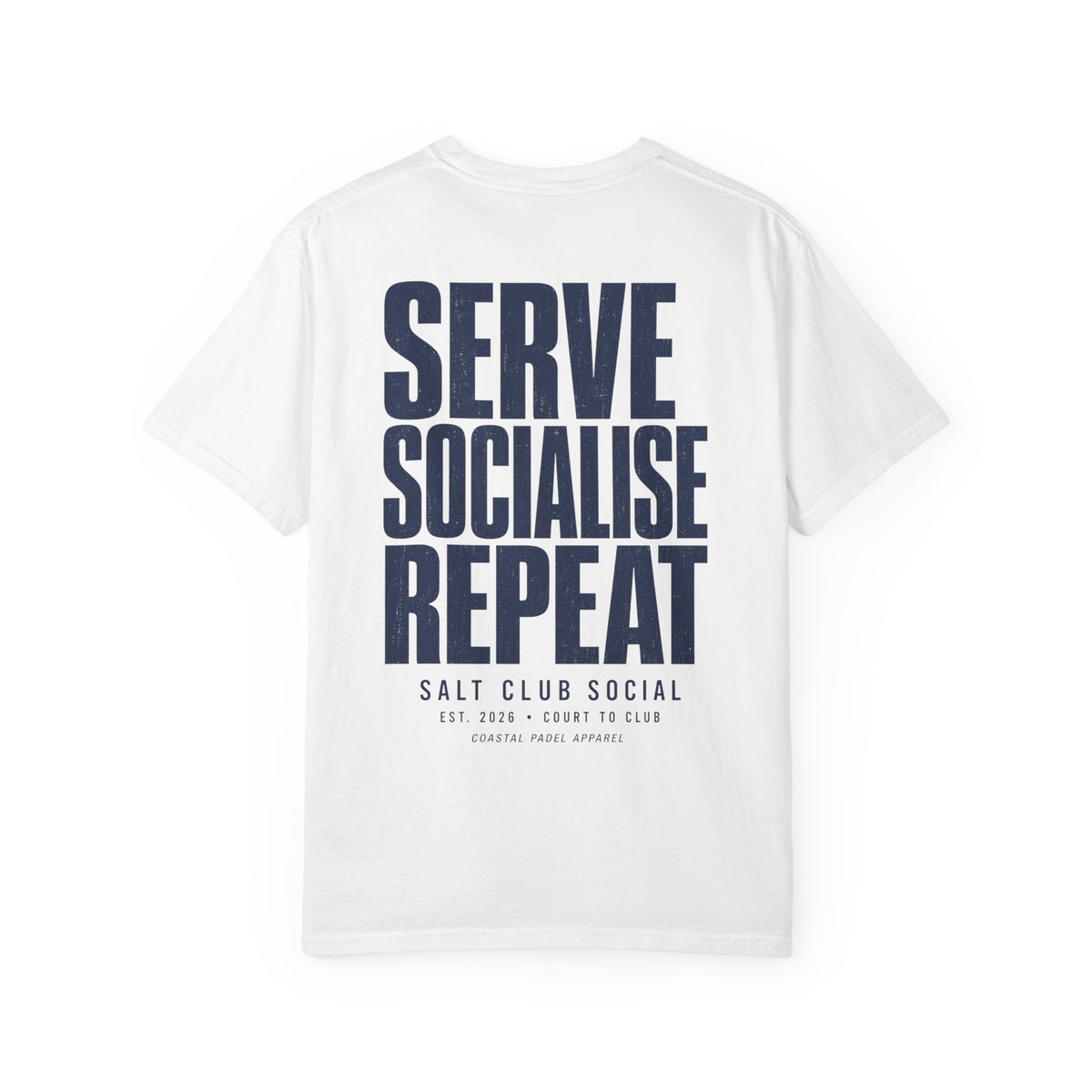Salt Club Serve Social Repeat Tee