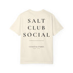 Salt Club Social T-Shirt | Coastal Padel Typography Tee