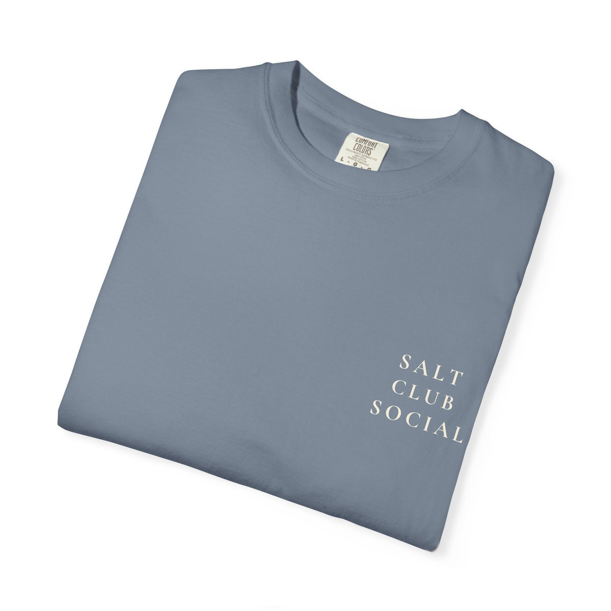 Salt Club Social T-Shirt | Coastal Padel Typography Tee