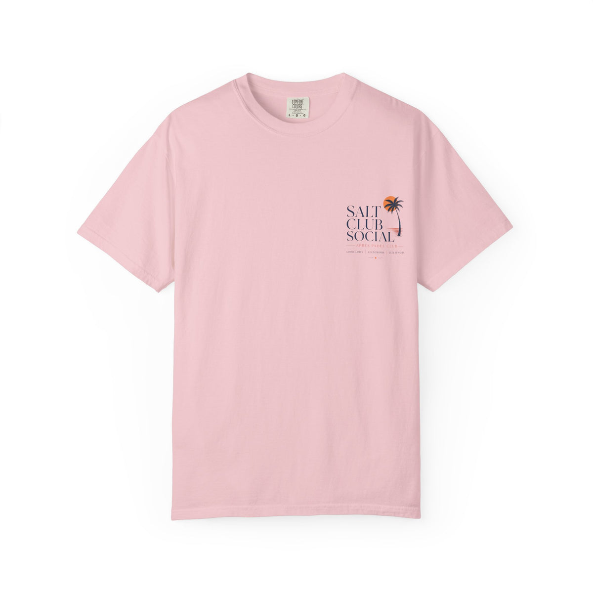 Salt Club Social Palm Tee | Beach Padel Club T-Shirt