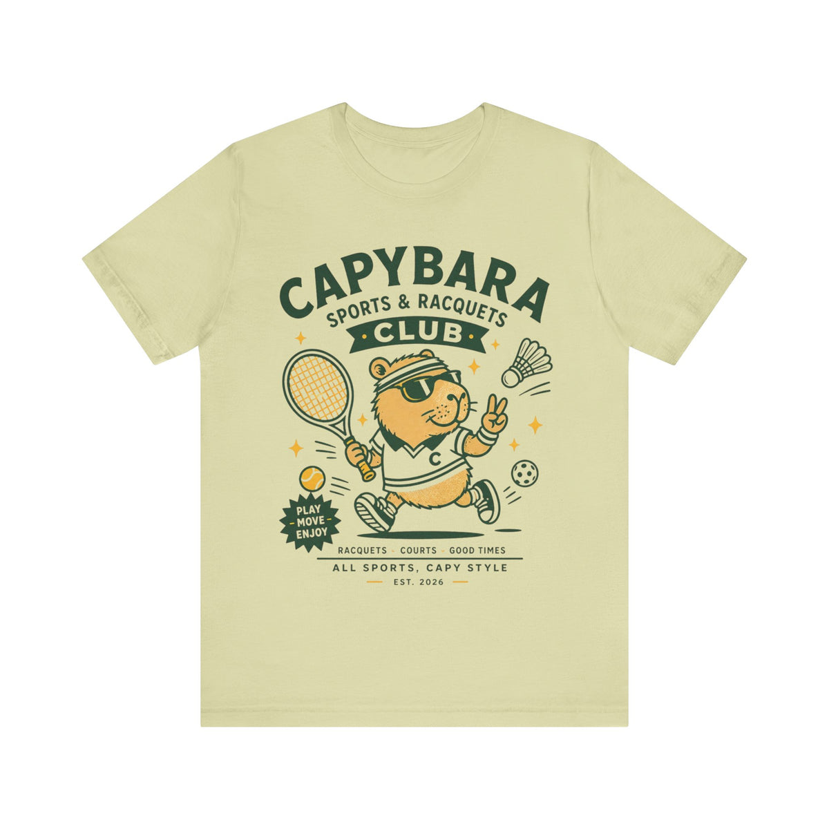 Salt Club Capybara Sports & Racquets Club Tee