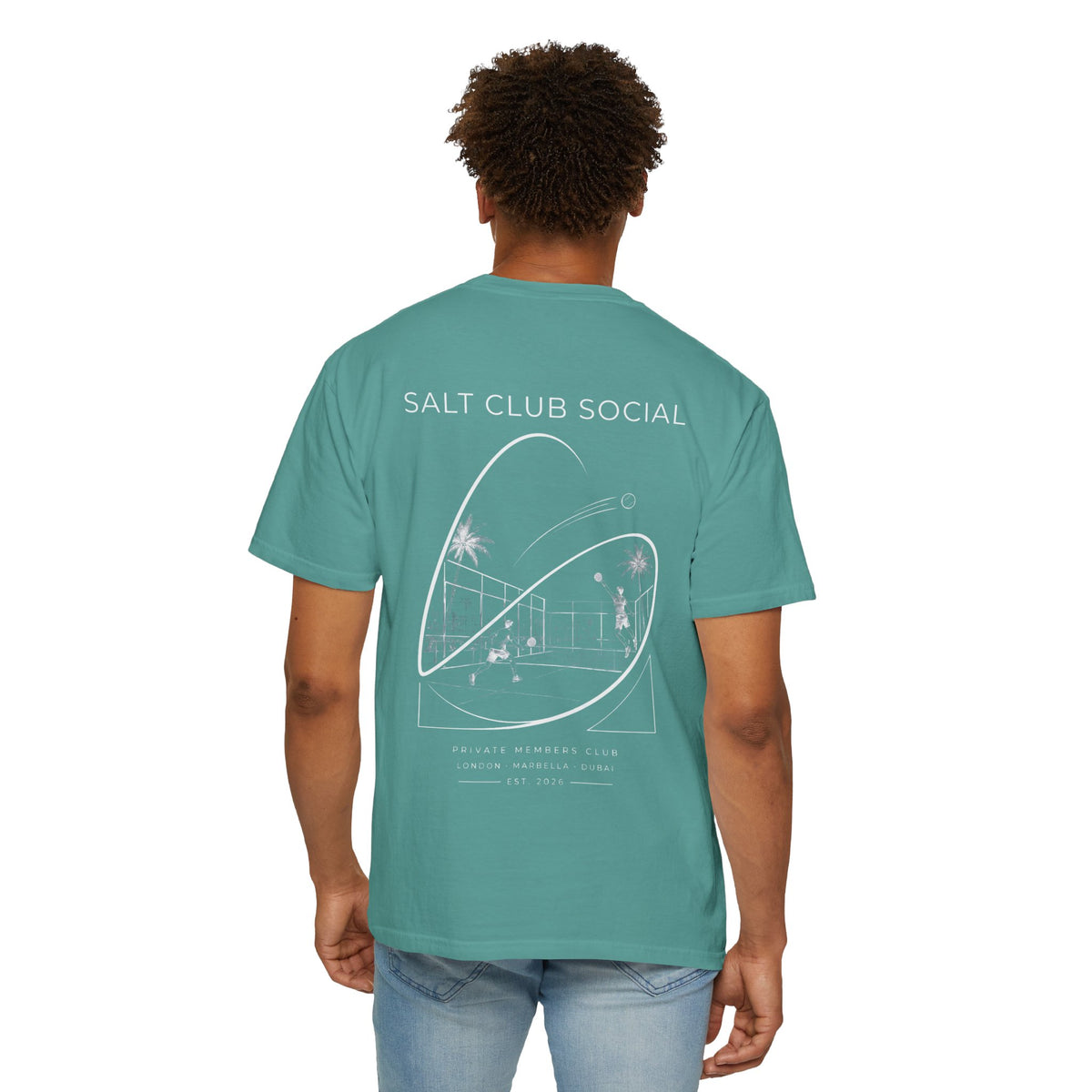 Salt Club Padel Surf Oversized Summer Tee