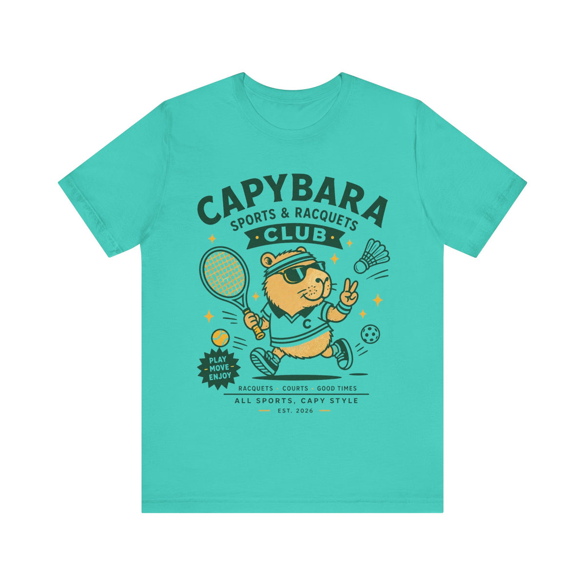 Salt Club Capybara Sports & Racquets Club Tee