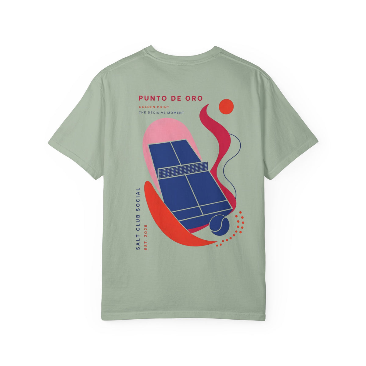 Salt Club Punto de Oro Abstract Padel Graphic T-Shirt