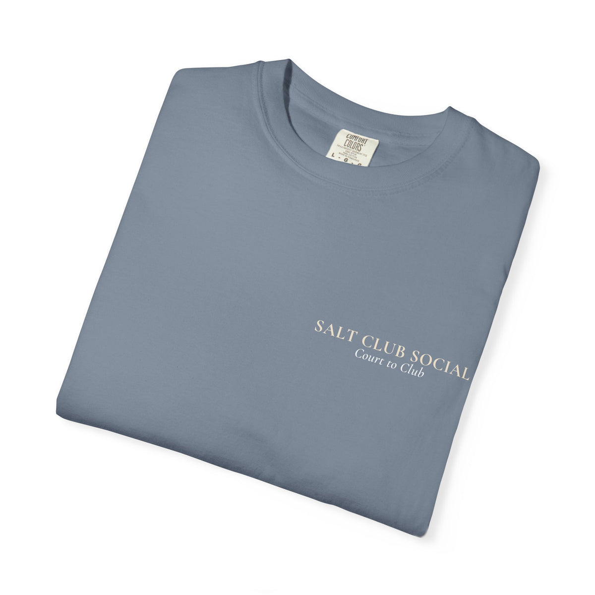 Vitamin P graphic T-shirt | Salt Club Social logo tee, Padel T shirt