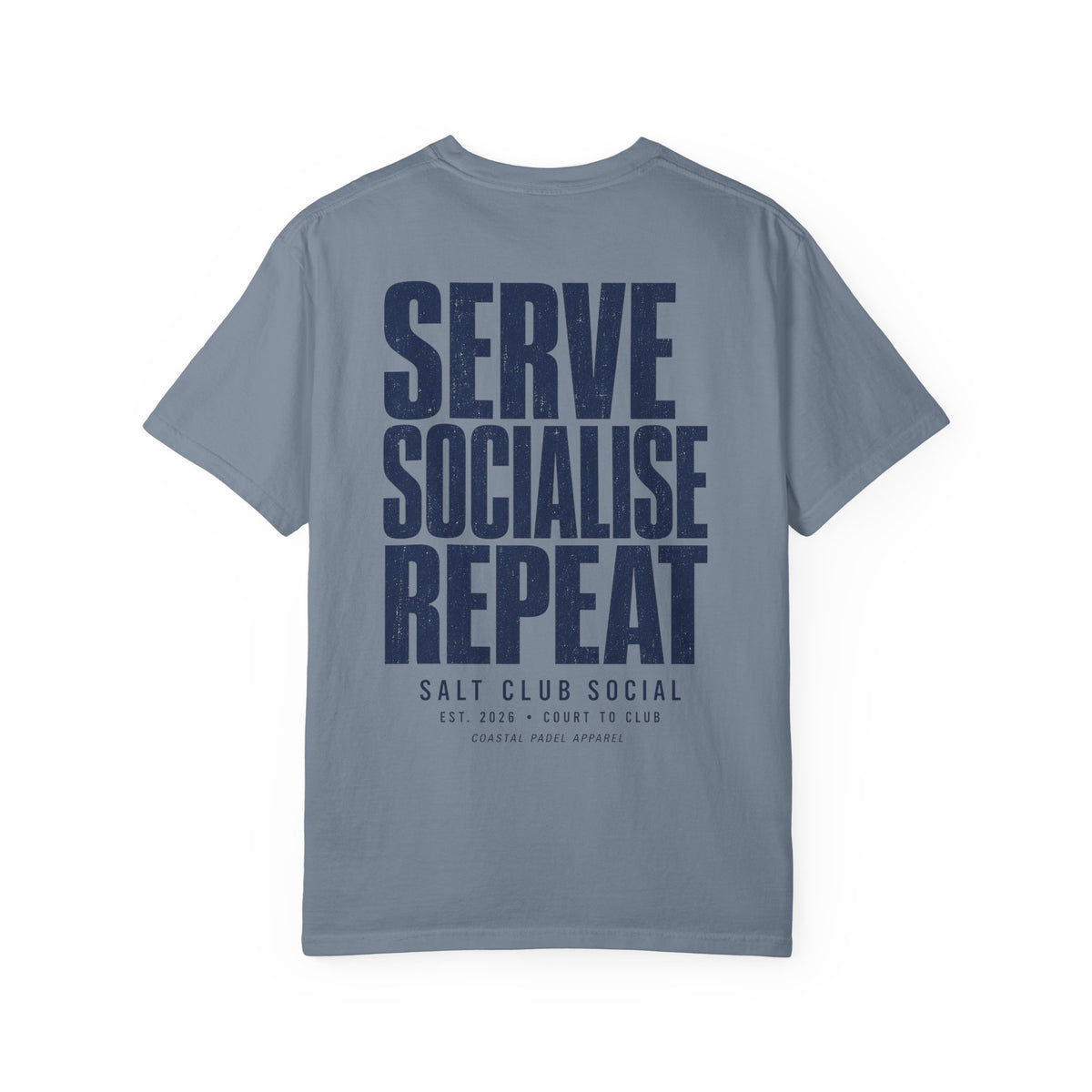 Salt Club Serve Social Repeat Tee