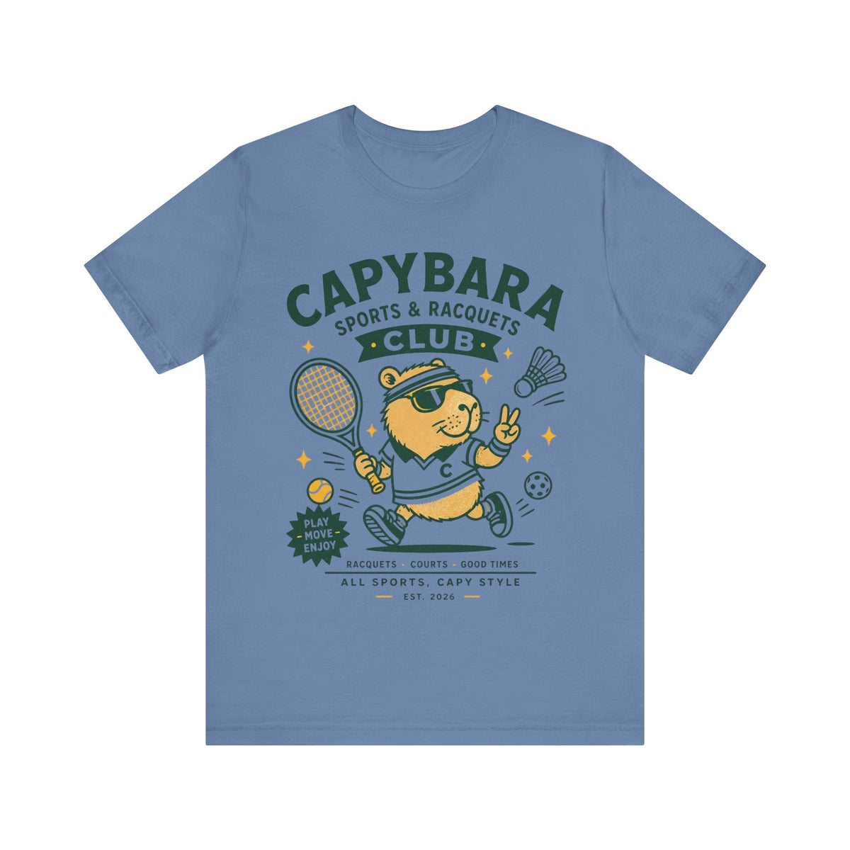 Salt Club Capybara Sports & Racquets Club Tee