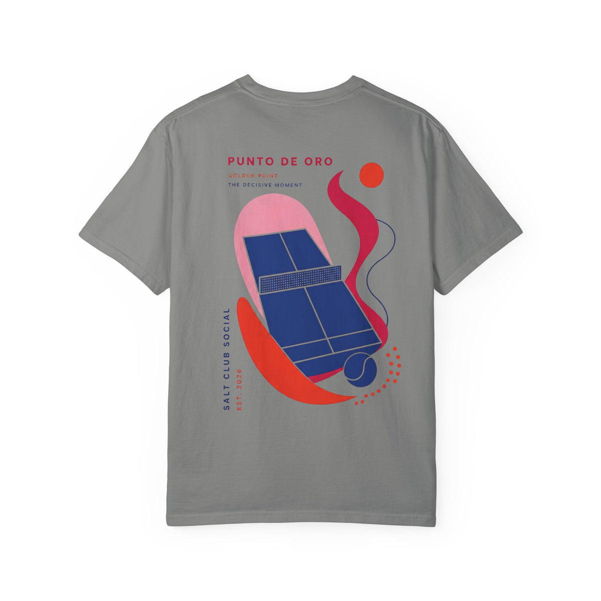Salt Club Punto de Oro Abstract Padel Graphic T-Shirt