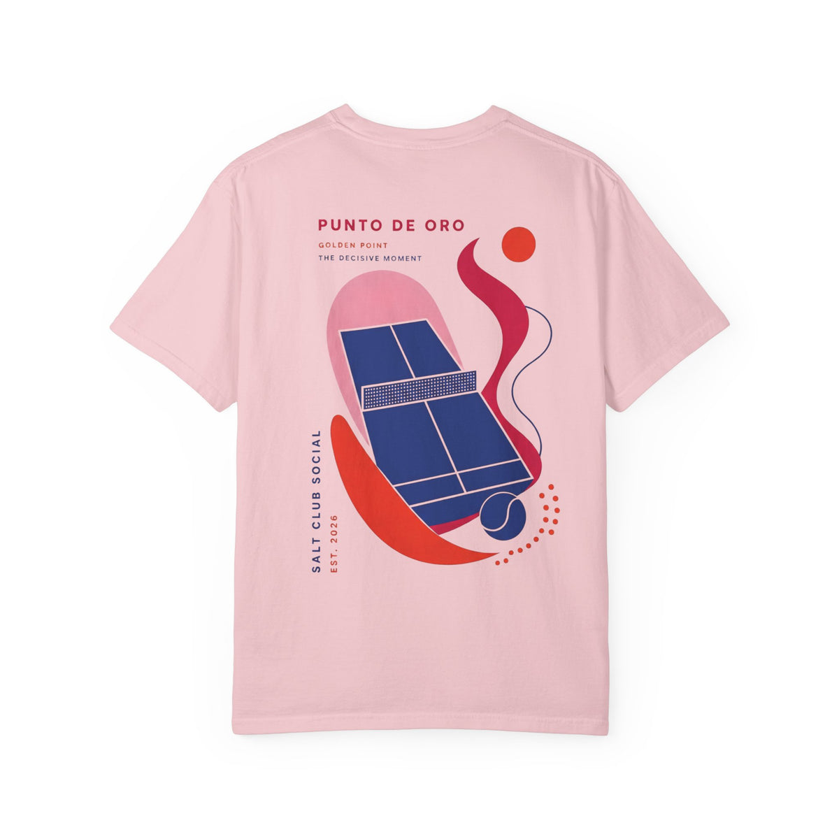 Salt Club Punto de Oro Abstract Padel Graphic T-Shirt