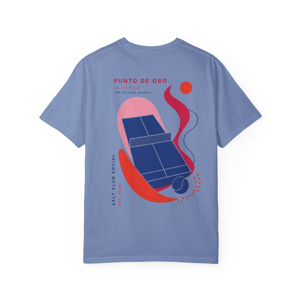Salt Club Punto de Oro Abstract Padel Graphic T-Shirt
