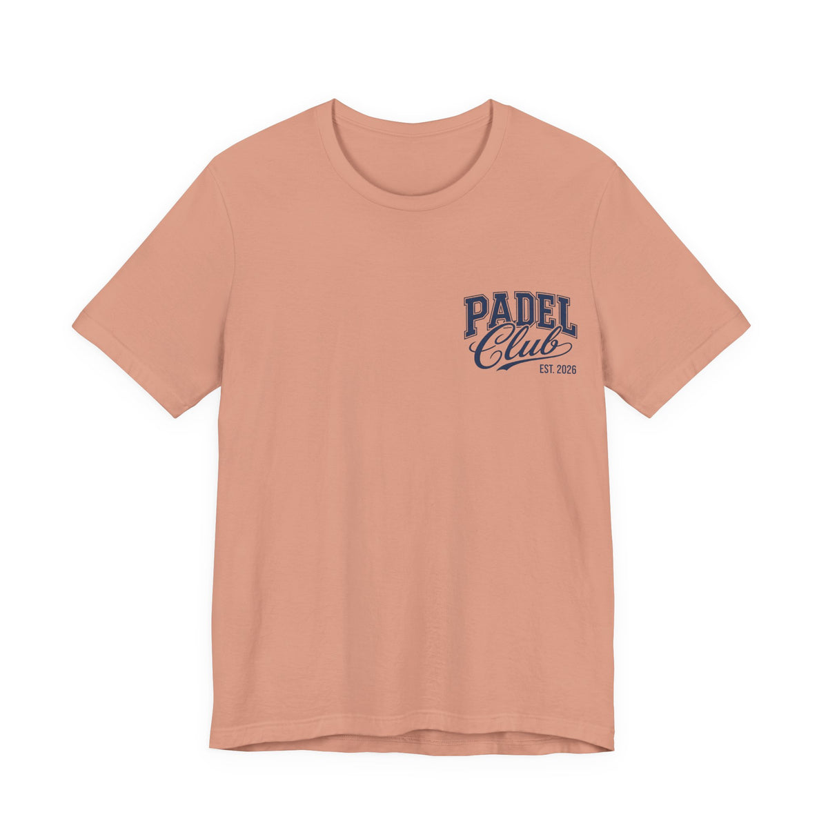 Padel Club Graphic Tee, Padel Rackets, Palm Trees, Court Design, Varsity T-shirt