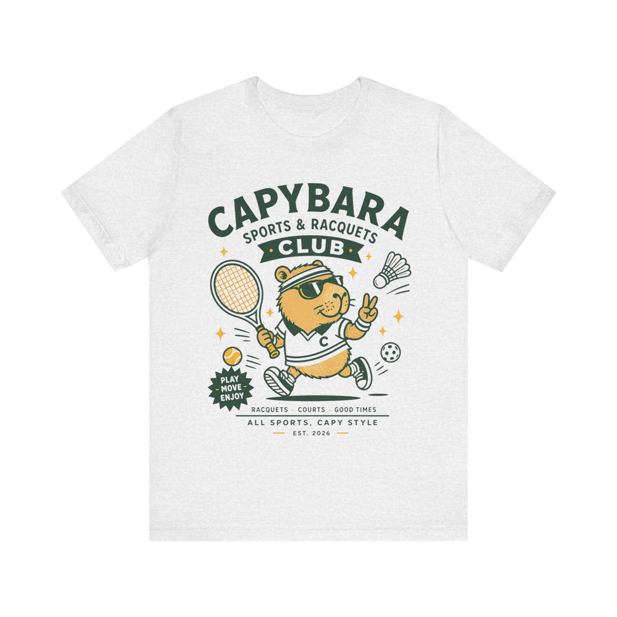Salt Club Capybara Sports & Racquets Club Tee