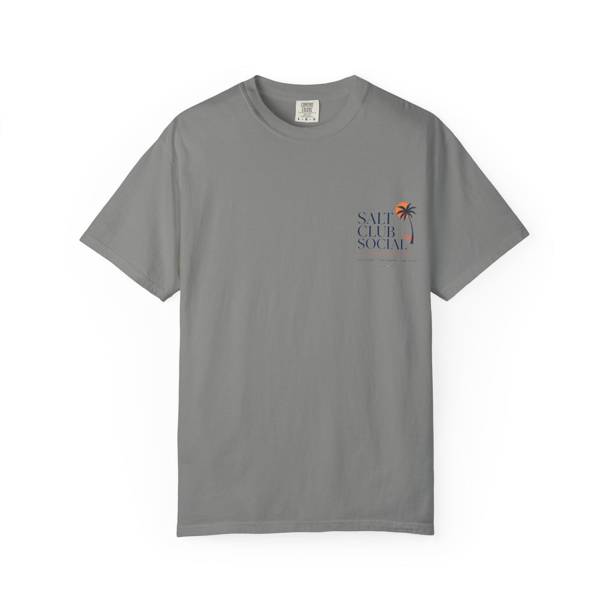 Salt Club Social Palm Tee | Beach Padel Club T-Shirt