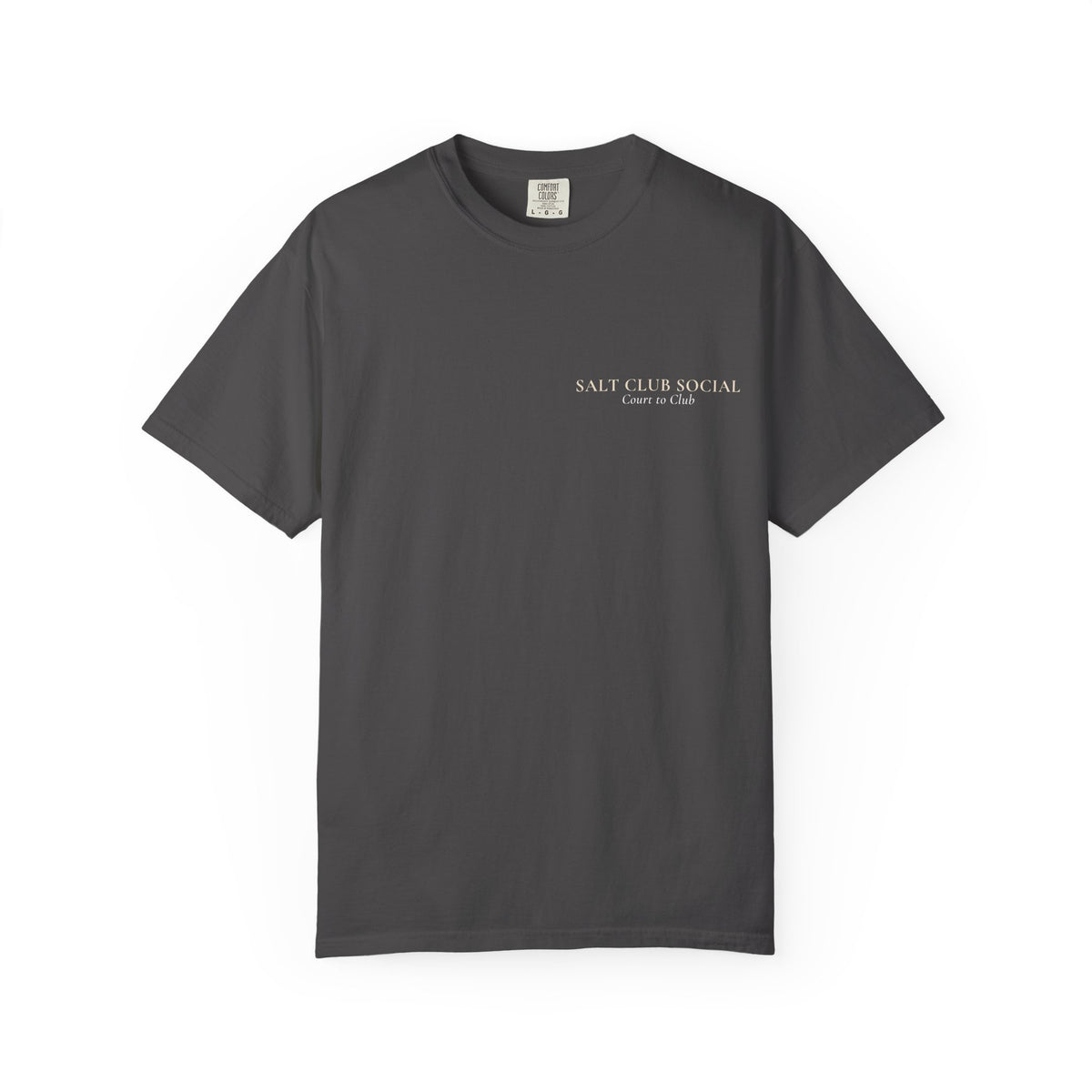 Vitamin P graphic T-shirt | Salt Club Social logo tee, Padel T shirt