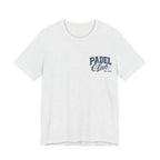Padel Club Graphic Tee, Padel Rackets, Palm Trees, Court Design, Varsity T-shirt