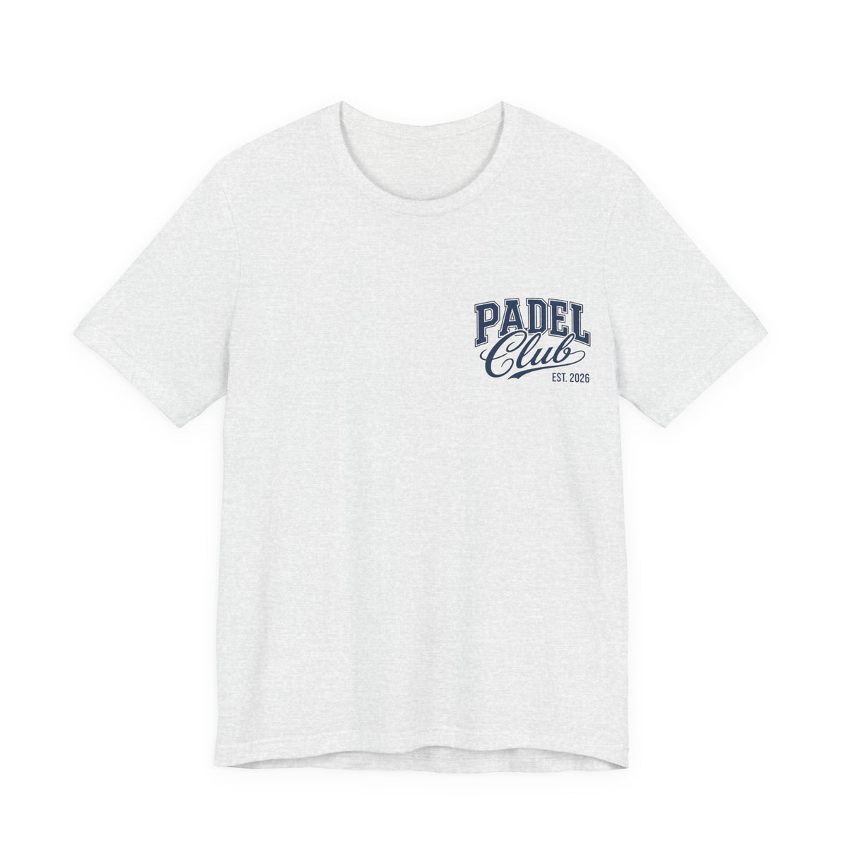 Padel Club Graphic Tee, Padel Rackets, Palm Trees, Court Design, Varsity T-shirt
