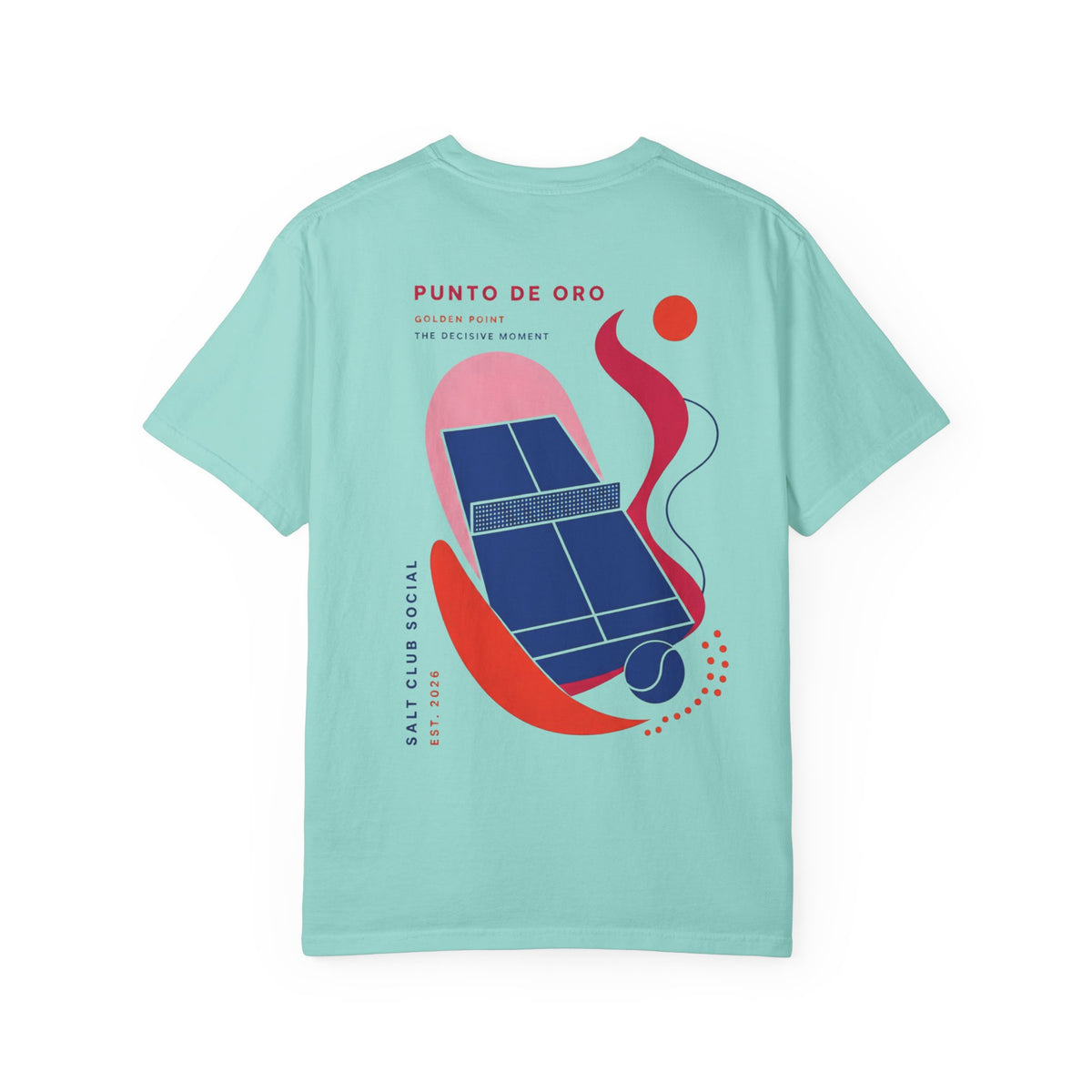 Salt Club Punto de Oro Abstract Padel Graphic T-Shirt