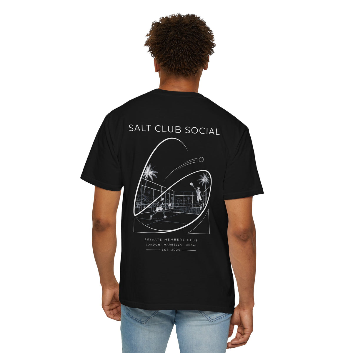 Salt Club Padel Surf Oversized Summer Tee