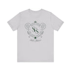 Salt Club Social Paddle Apparel Tee, Pickleball Crest Logo