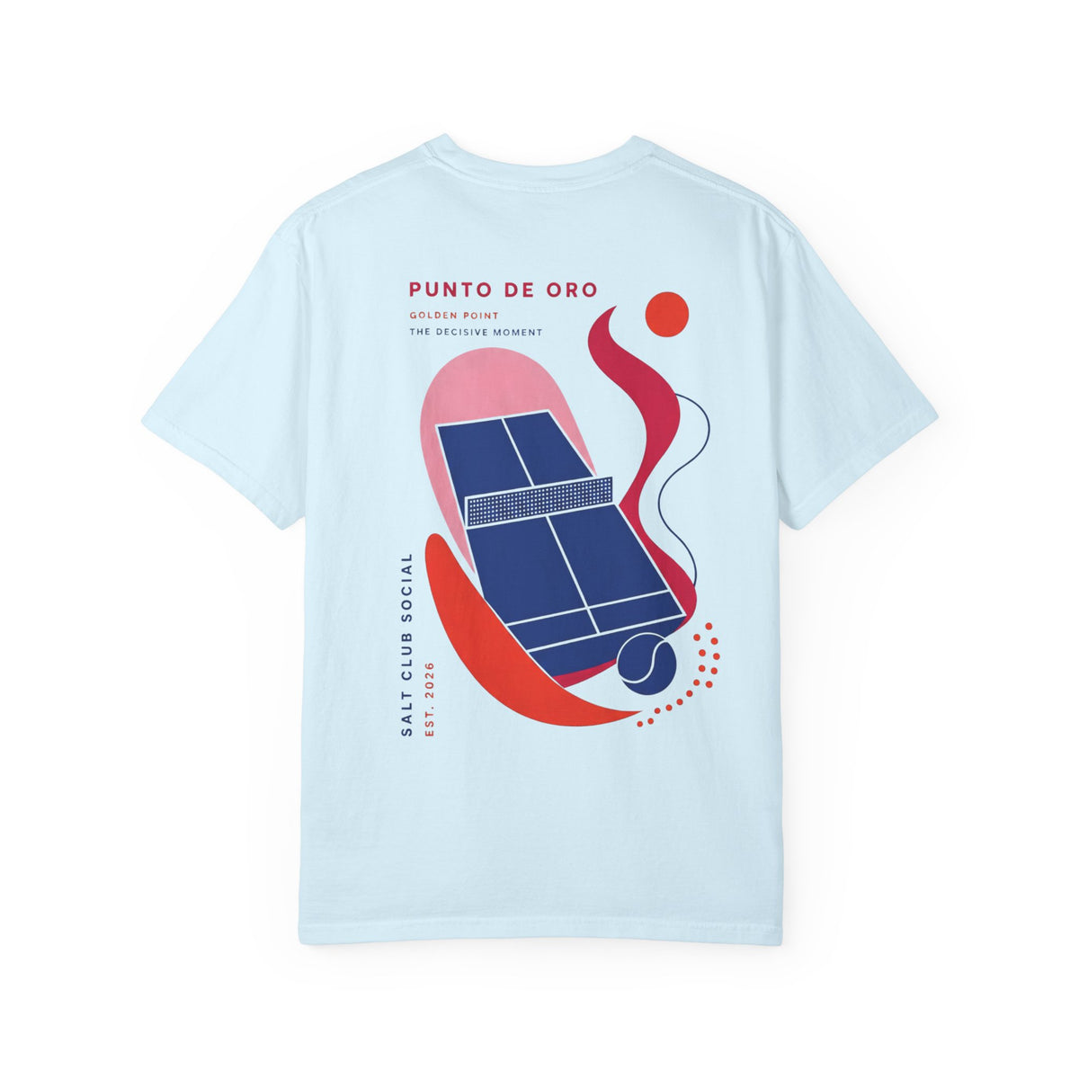 Salt Club Punto de Oro Abstract Padel Graphic T-Shirt