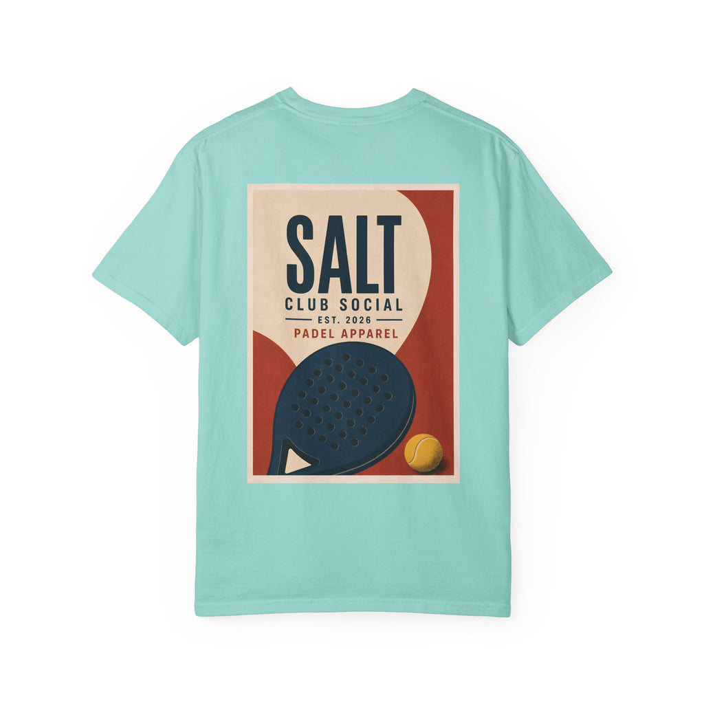 Salt Club Padel Graphic T-Shirt | Padel Poster Design