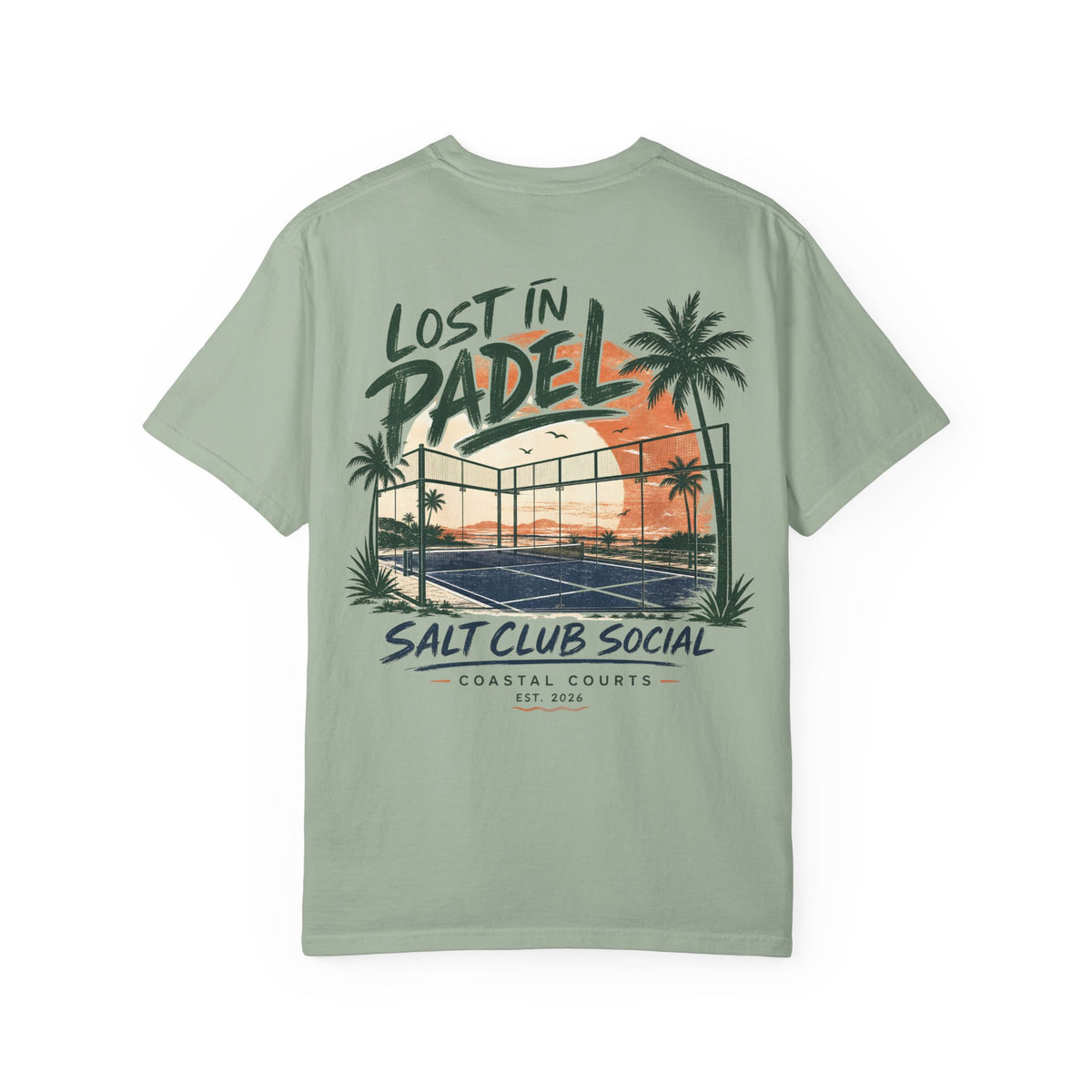 Lost in Padel T-shirt | Salt Club Social Coastal Courts