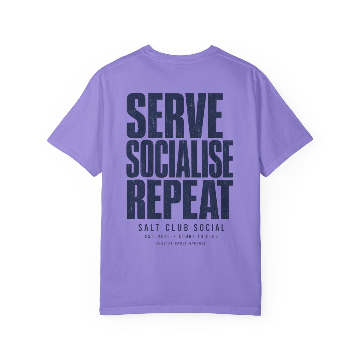 Salt Club Serve Social Repeat Tee