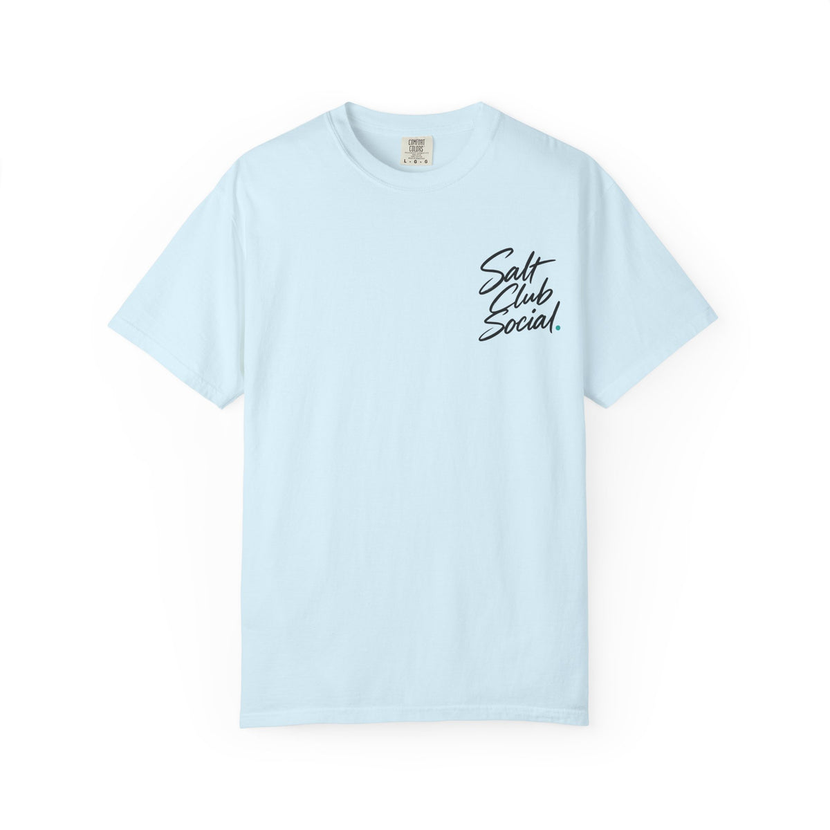 Salt Club Social Script Logo Tee