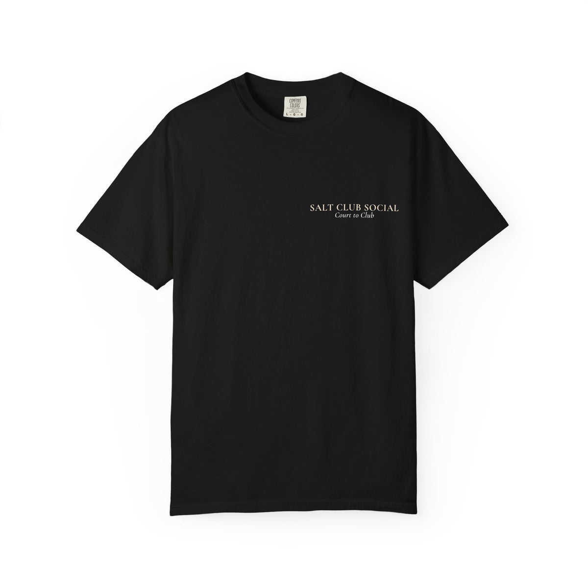 Vitamin P graphic T-shirt | Salt Club Social logo tee, Padel T shirt