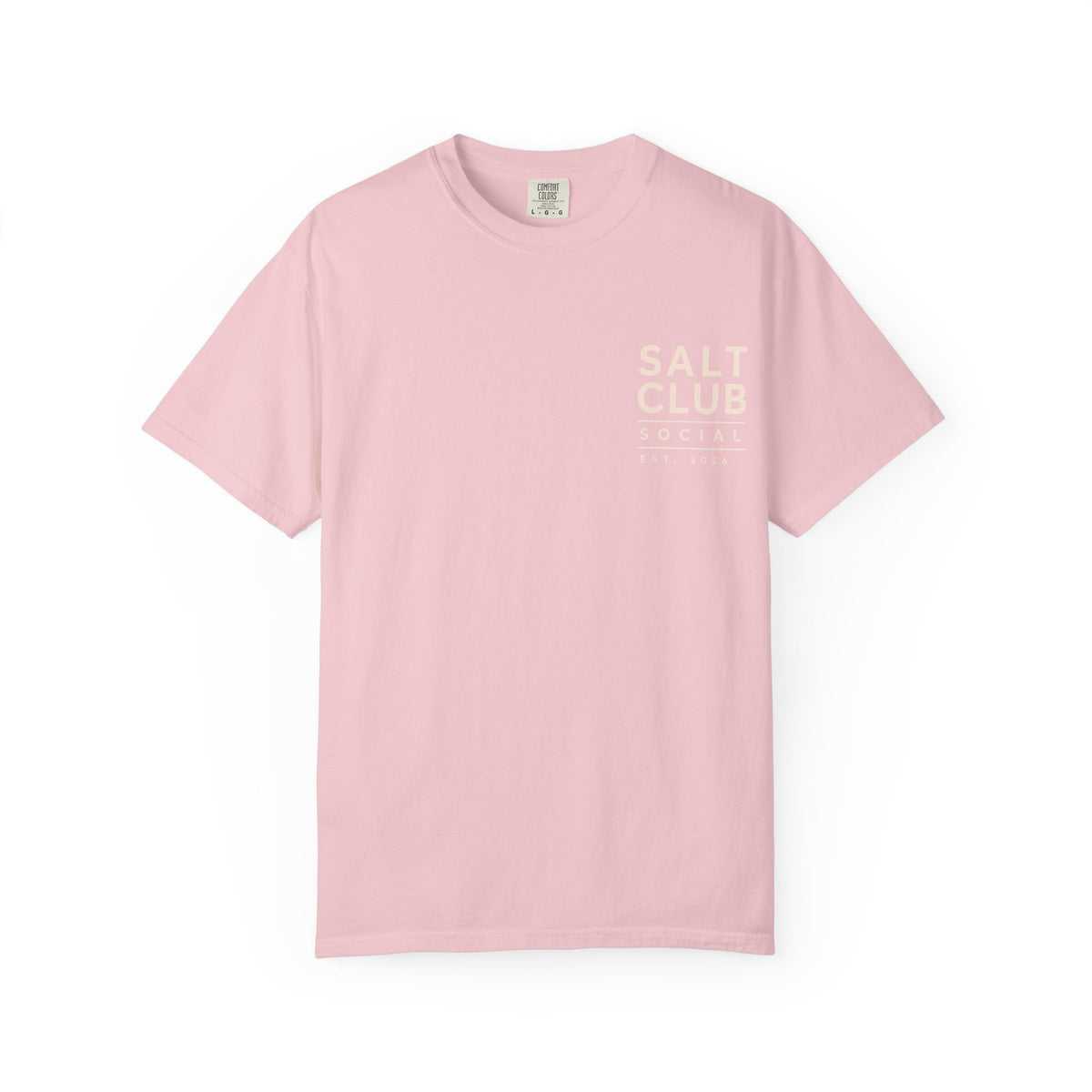 Salt Club Social graphic T-shirt | Tennis court design, EST. 2026
