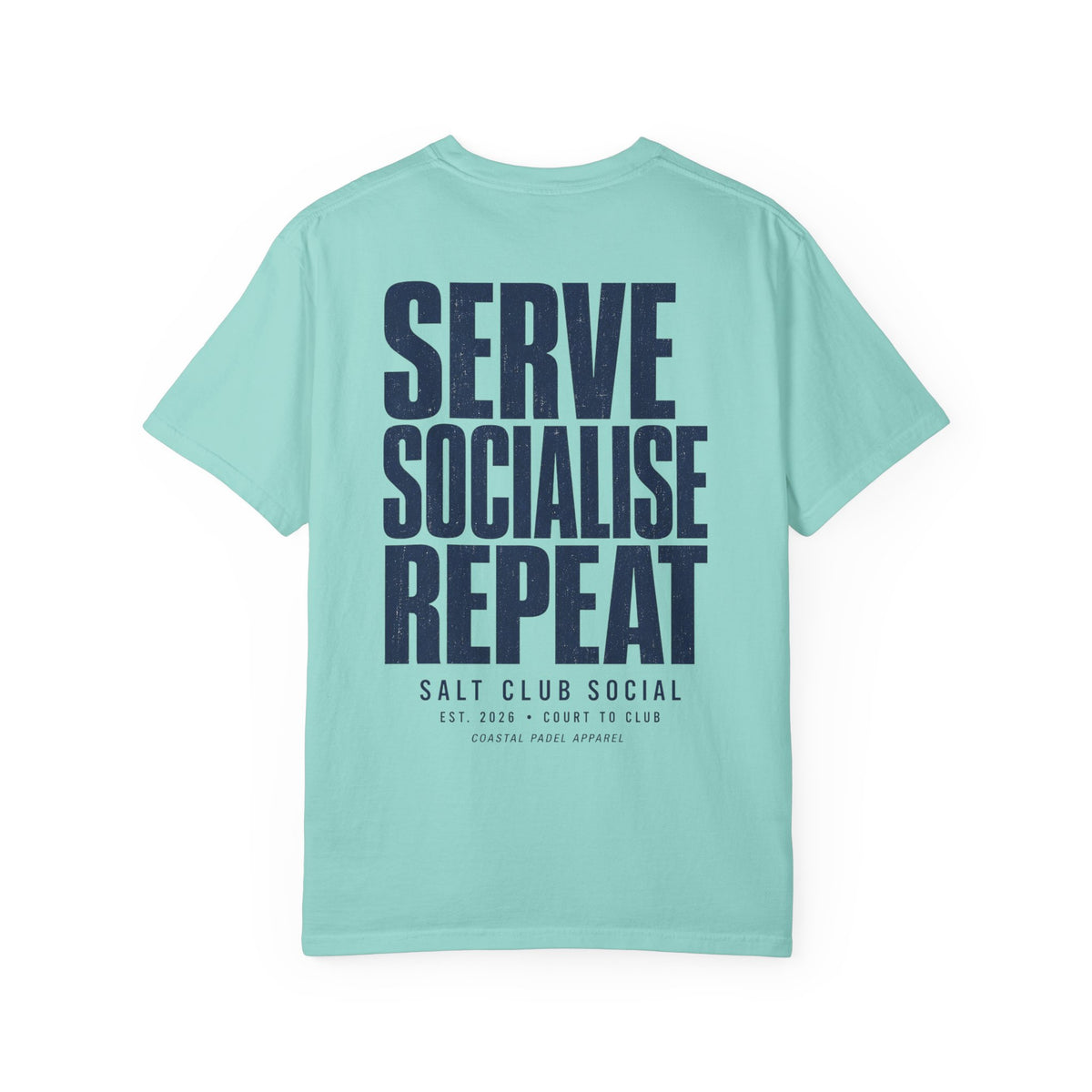 Salt Club Serve Social Repeat Tee