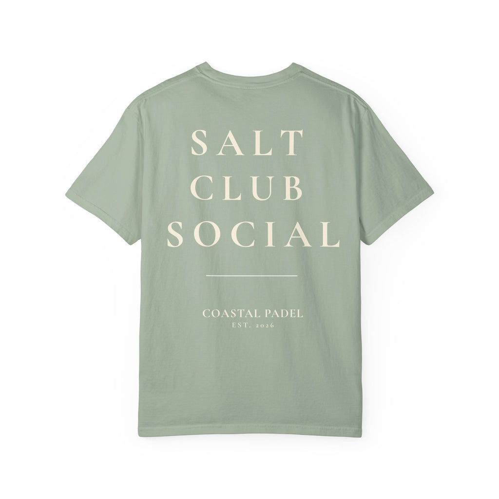 Salt Club Social T-Shirt | Coastal Padel Typography Tee