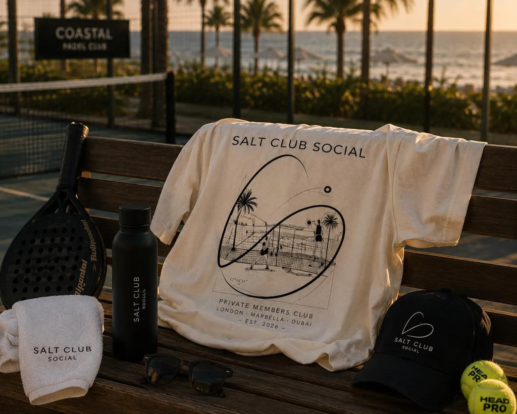 Salt Club Padel Surf Oversized Summer Tee