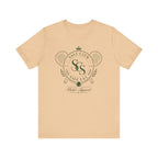 Salt Club Social Paddle Apparel Tee, Pickleball Crest Logo