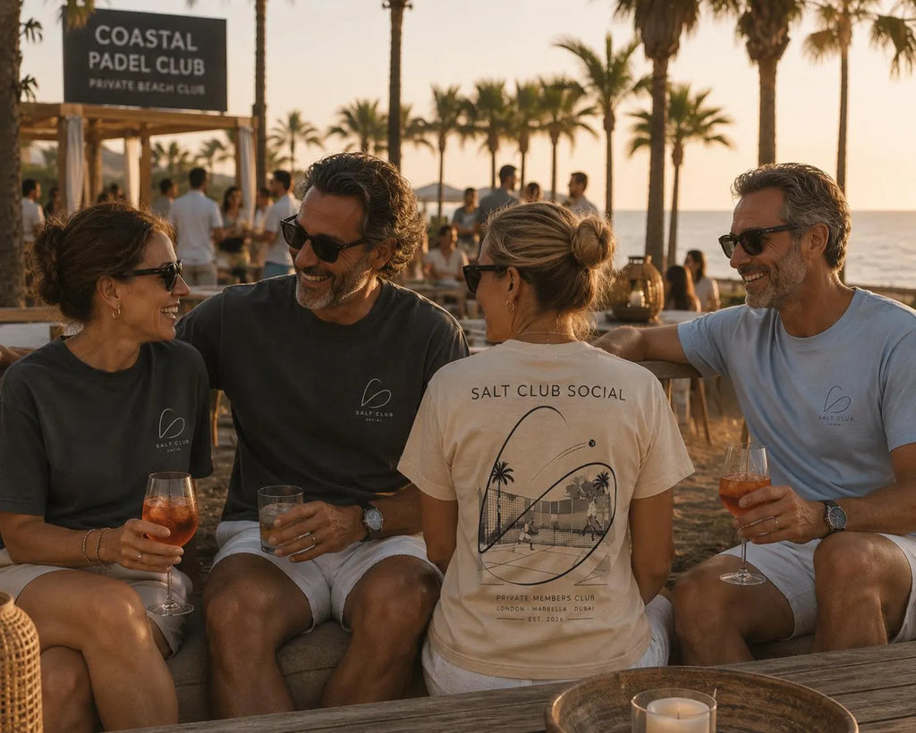 Salt Club Padel Surf Oversized Summer Tee