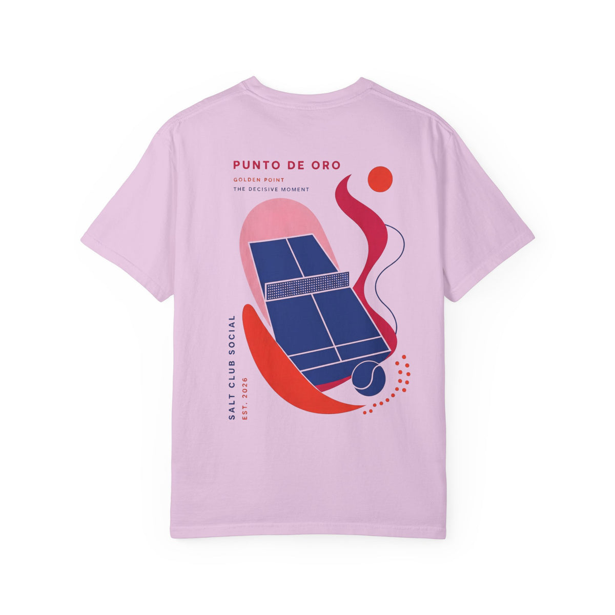 Salt Club Punto de Oro Abstract Padel Graphic T-Shirt