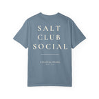 Salt Club Social T-Shirt | Coastal Padel Typography Tee