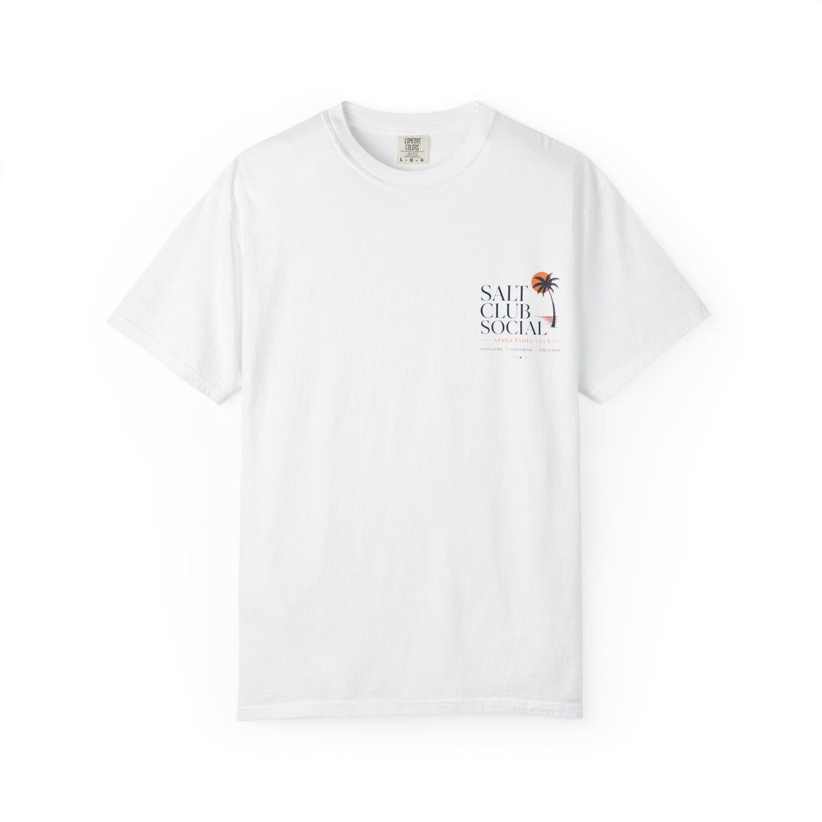 Salt Club Social Palm Tee | Beach Padel Club T-Shirt