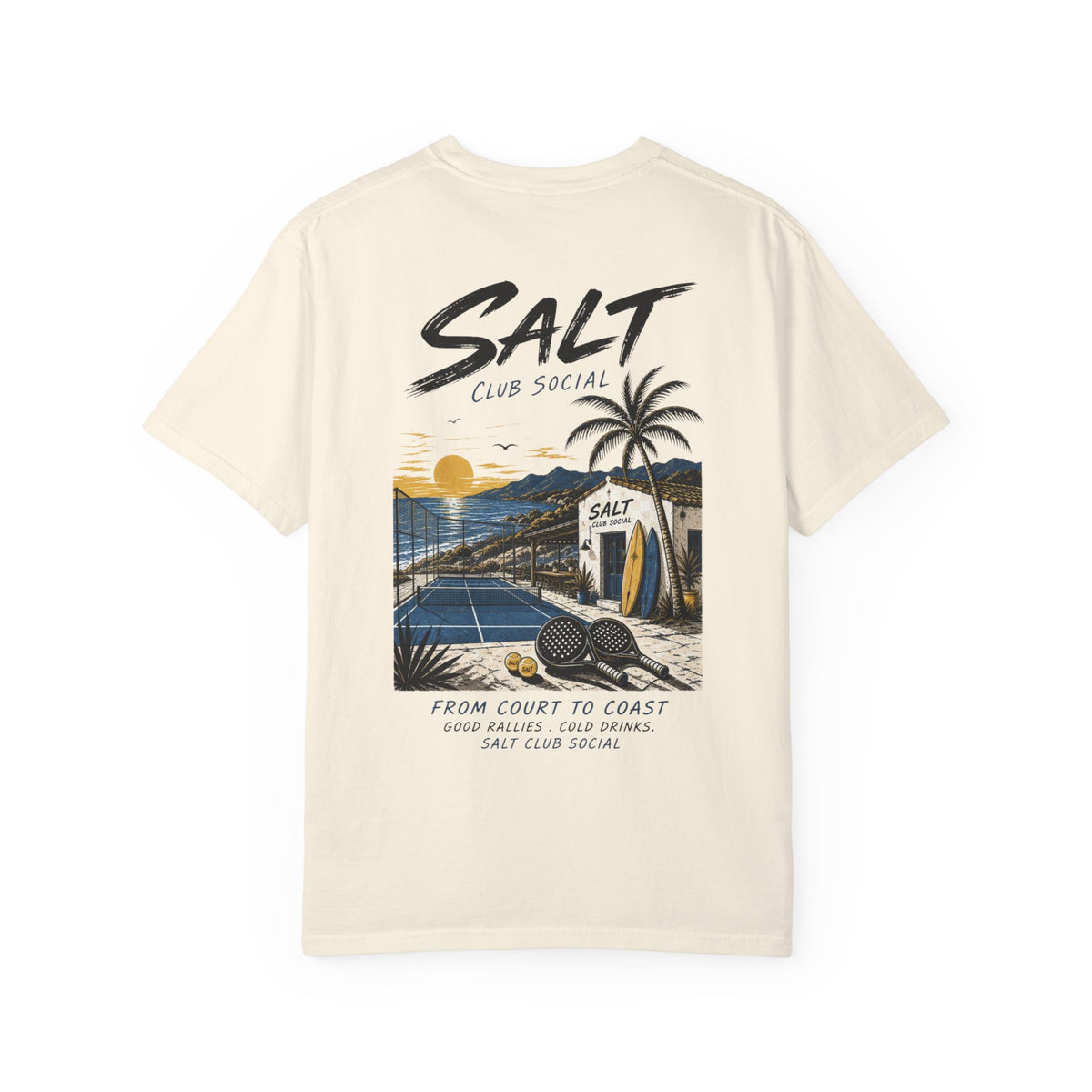 Salt Club Coastal Court Tee