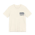 Padel Club Graphic Tee, Padel Rackets, Palm Trees, Court Design, Varsity T-shirt