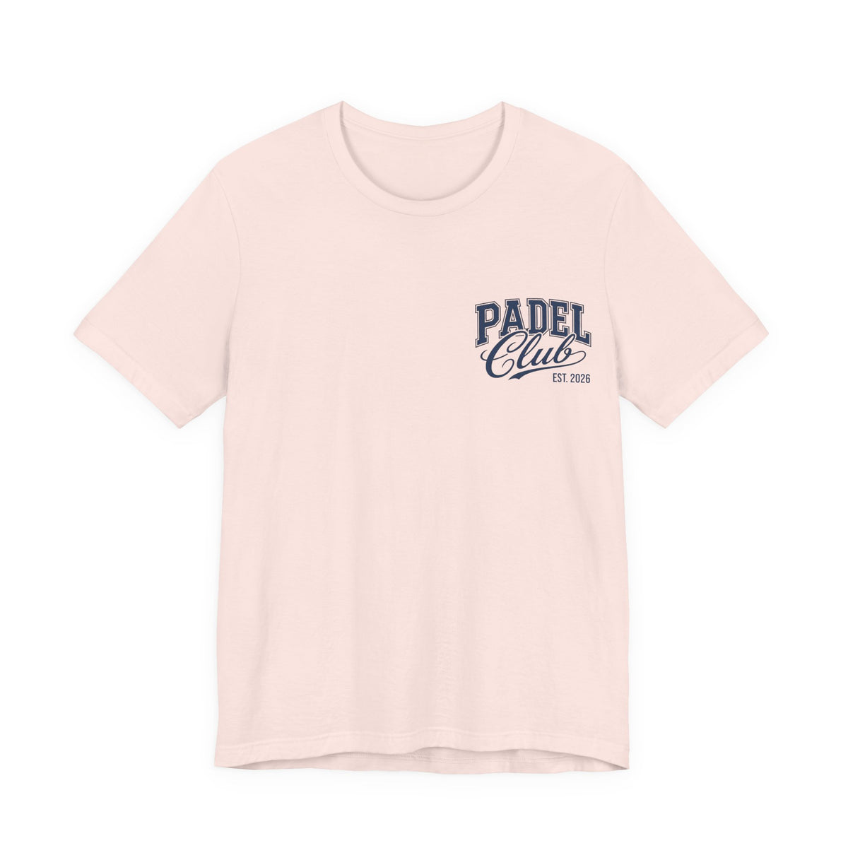 Padel Club Graphic Tee, Padel Rackets, Palm Trees, Court Design, Varsity T-shirt